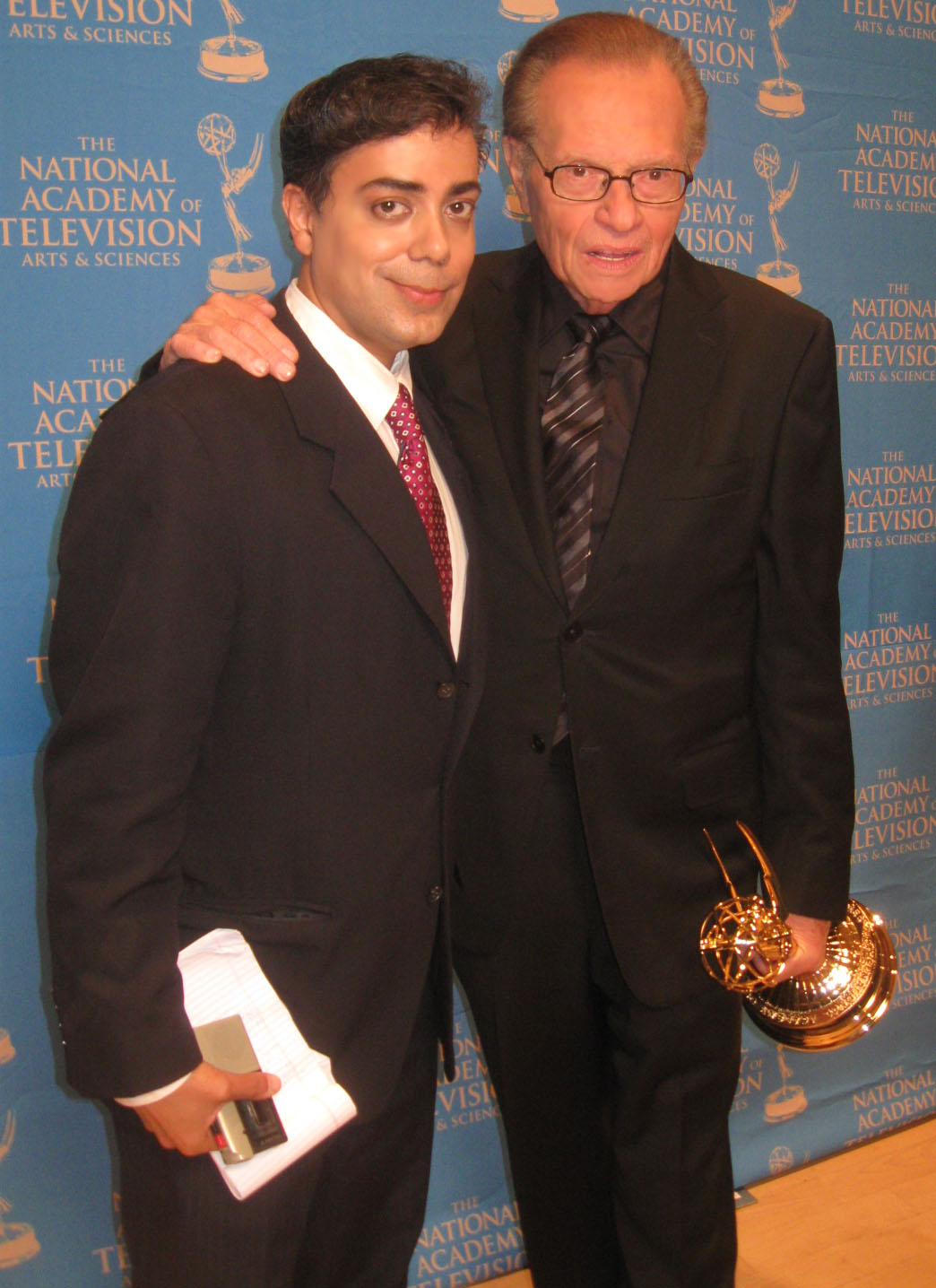 larrykingravi011 - Larry King Receives Lifetime Emmy, Wants to be Frozen & Loves The LA Dodgers!