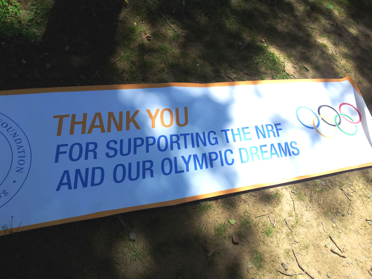 olympicsigngoodone2 - National Men's & Women's US Rowing Team Strive For Olympic Dream!