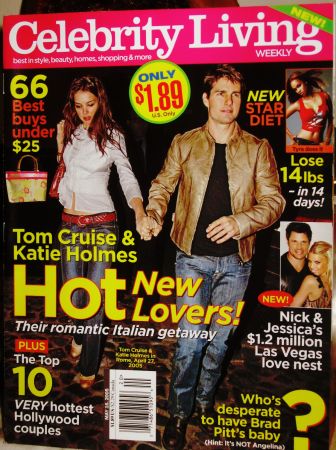 tomkatiecelebritylivingmagazine2 - Tom Cruise & Katie Holmes Divorce: The Drama Continues