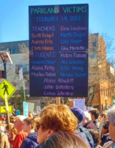PrincetonRallyNJ4 234x300 - March For Our Lives Rally in Princeton, NJ Displayed Strong Support For Stricter Gun Laws & Safer Schools