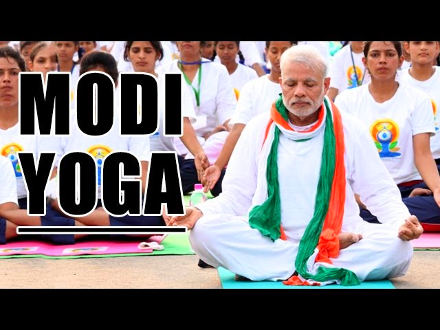 ModiYoga - June 21 Is International Yoga Day. Thank you Prime Minister Narendra Modi.
